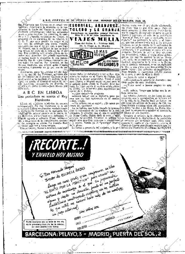 ABC MADRID 27-06-1946 página 14
