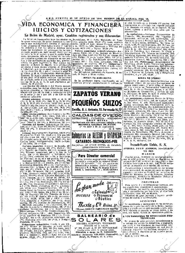 ABC MADRID 27-06-1946 página 18