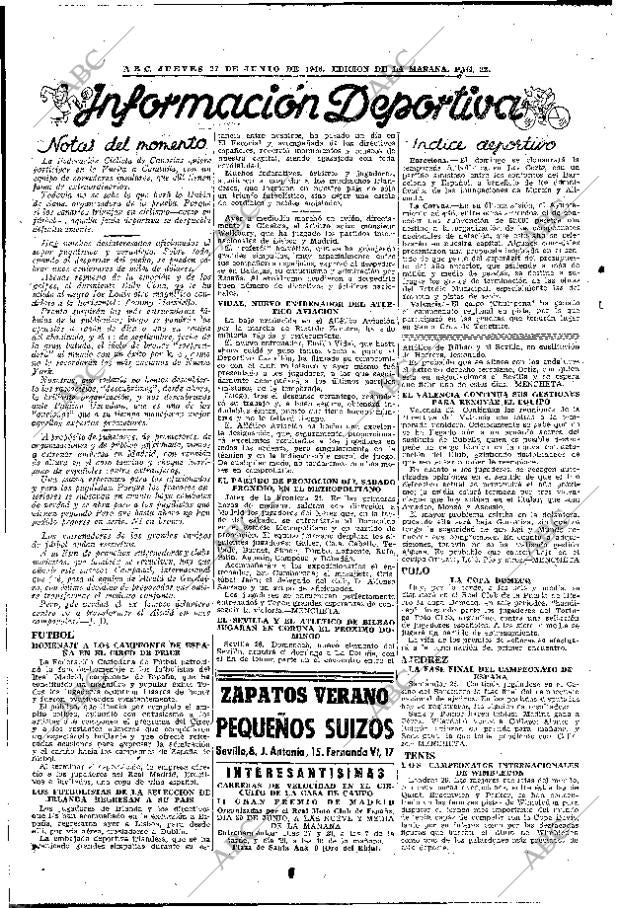 ABC MADRID 27-06-1946 página 22