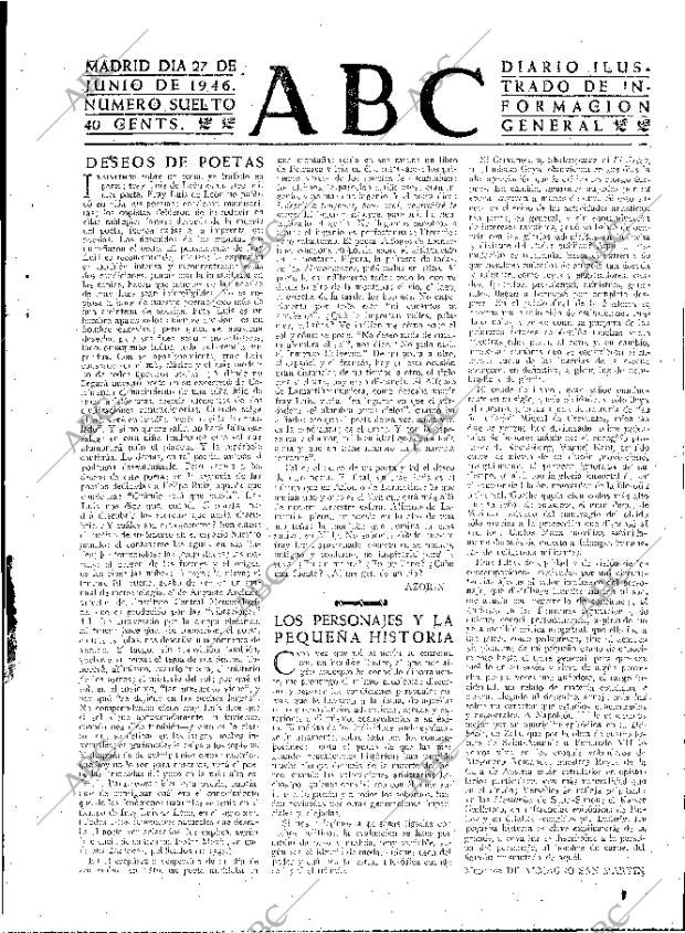 ABC MADRID 27-06-1946 página 3