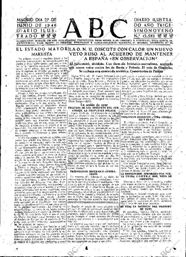 ABC MADRID 27-06-1946 página 7