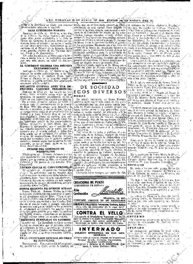 ABC MADRID 28-06-1946 página 10