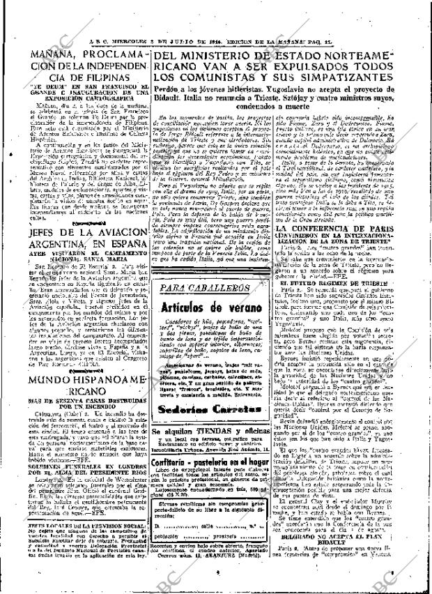 ABC MADRID 03-07-1946 página 11