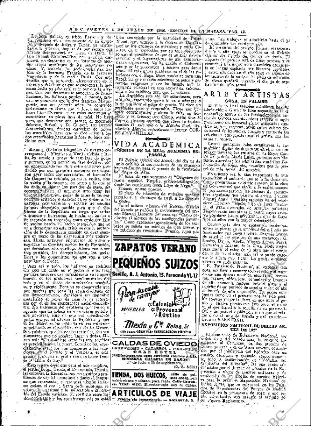 ABC MADRID 04-07-1946 página 12