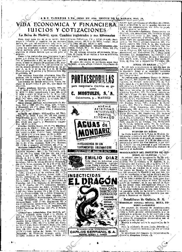 ABC MADRID 05-07-1946 página 16