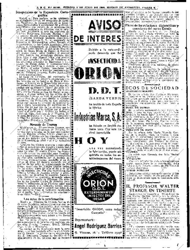 ABC SEVILLA 05-07-1946 página 8