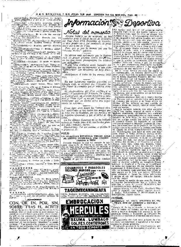 ABC MADRID 07-07-1946 página 45