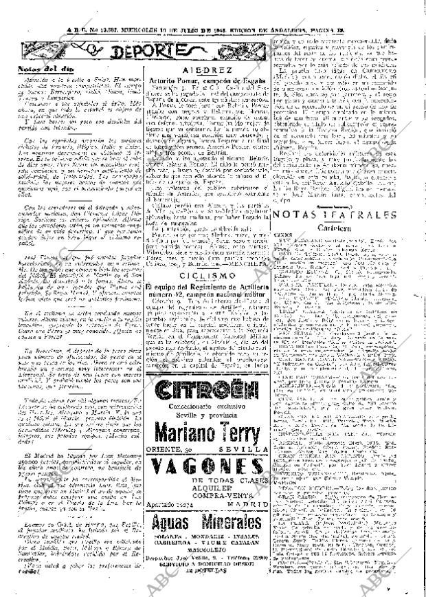 ABC SEVILLA 10-07-1946 página 19