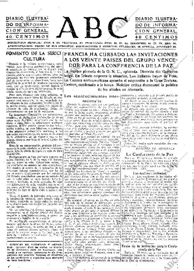 ABC SEVILLA 10-07-1946 página 7