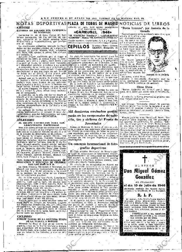 ABC MADRID 11-07-1946 página 20