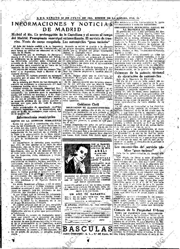 ABC MADRID 13-07-1946 página 18