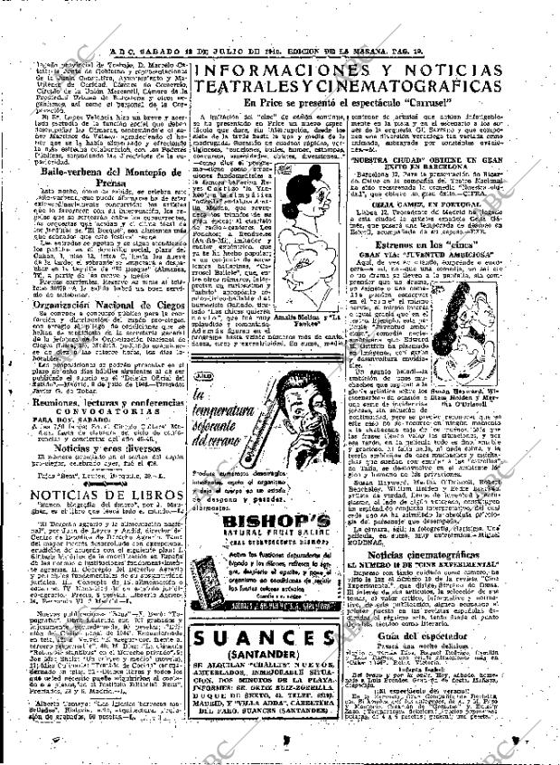 ABC MADRID 13-07-1946 página 19