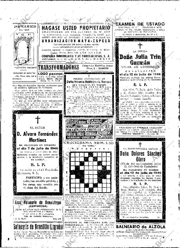 ABC MADRID 13-07-1946 página 2