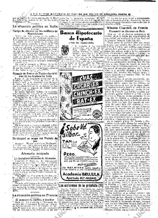 ABC SEVILLA 16-07-1946 página 12