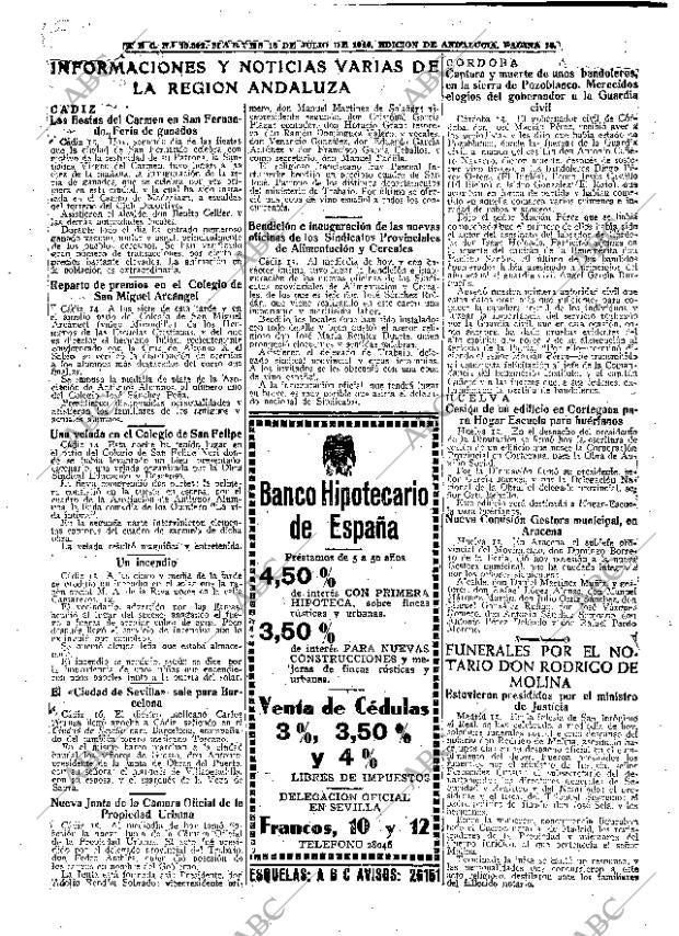 ABC SEVILLA 16-07-1946 página 16