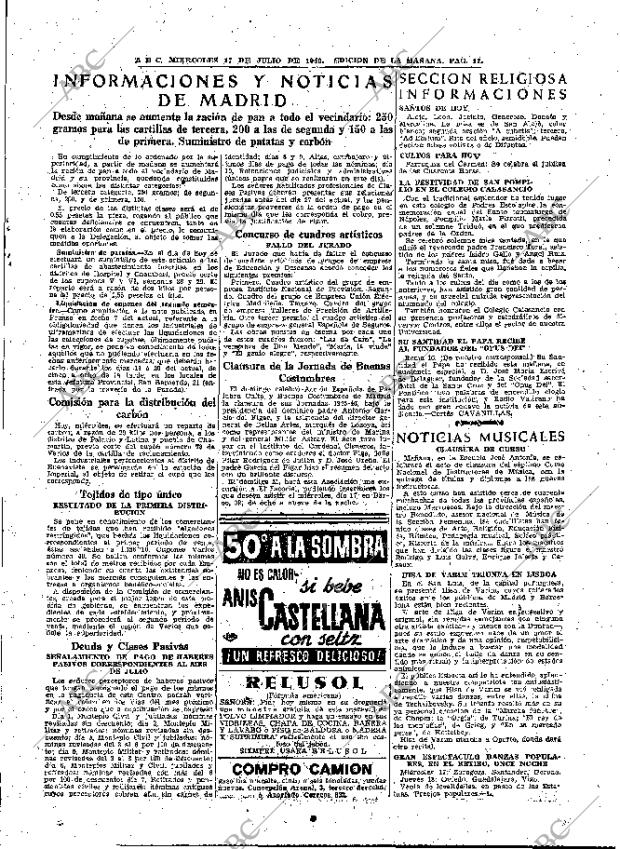 ABC MADRID 17-07-1946 página 17