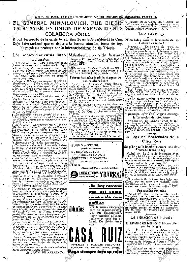 ABC SEVILLA 18-07-1946 página 17