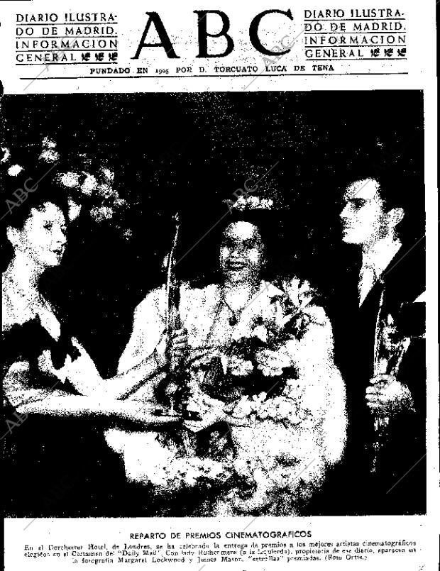 ABC SEVILLA 20-07-1946 página 1