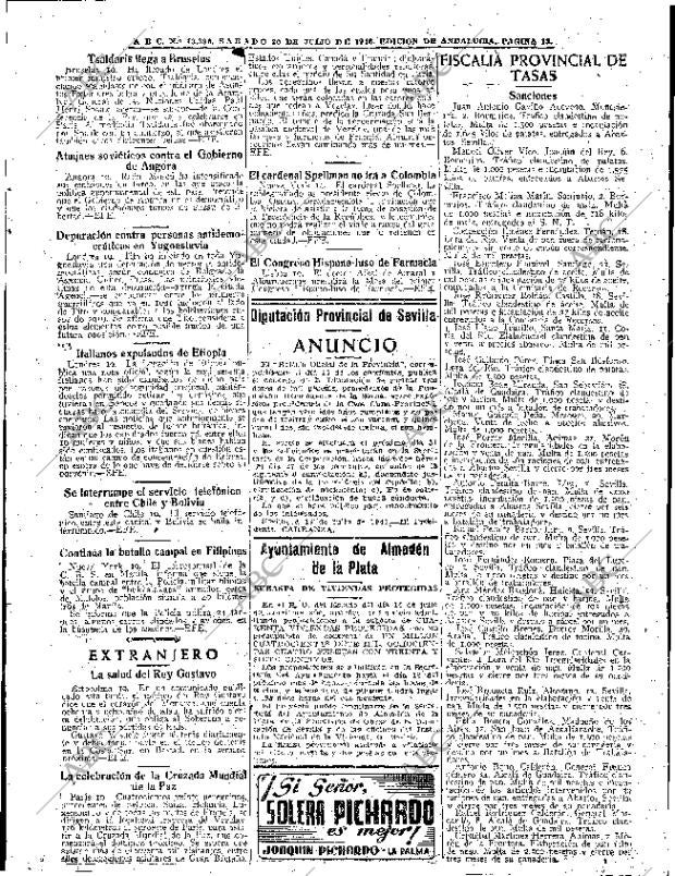 ABC SEVILLA 20-07-1946 página 13