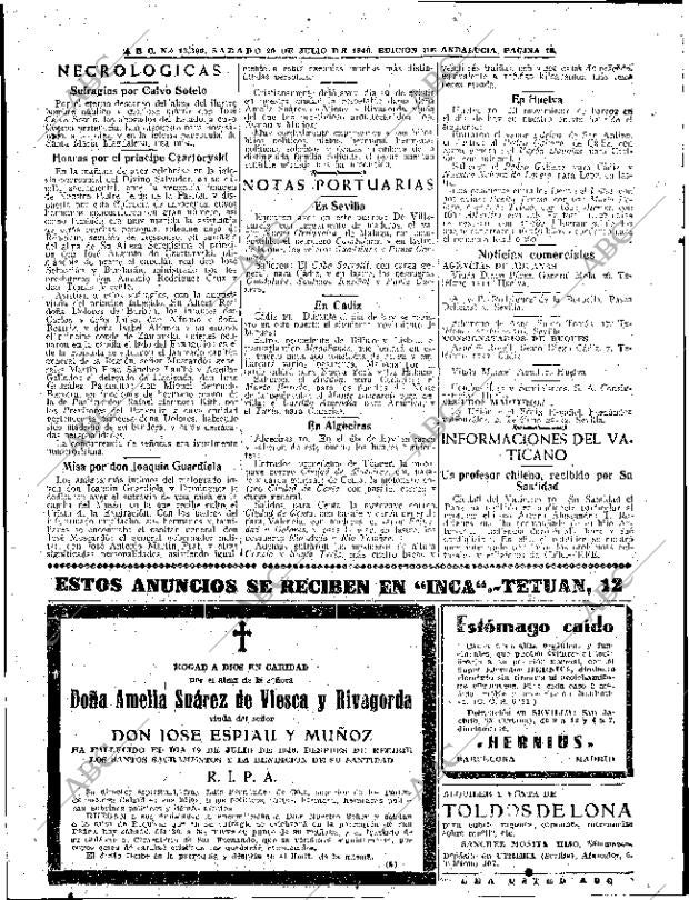 ABC SEVILLA 20-07-1946 página 18