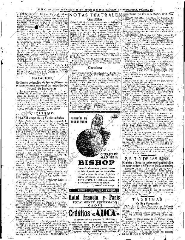 ABC SEVILLA 20-07-1946 página 21