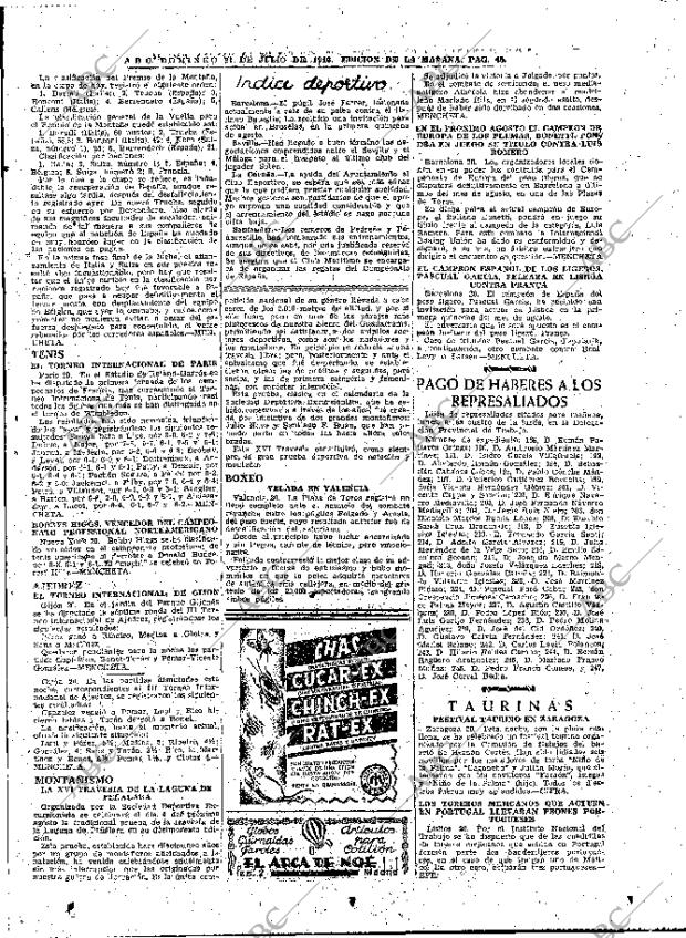 ABC MADRID 21-07-1946 página 45