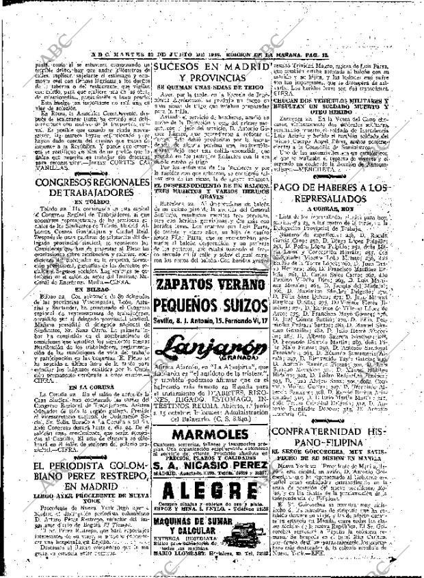 ABC MADRID 23-07-1946 página 12
