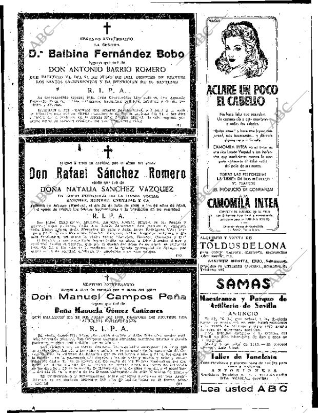 ABC SEVILLA 23-07-1946 página 22