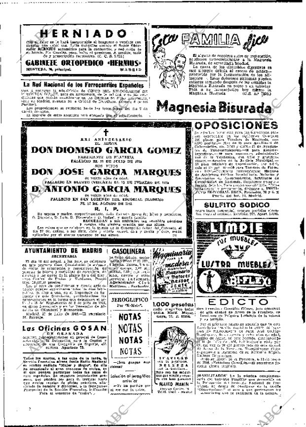 ABC MADRID 26-07-1946 página 2