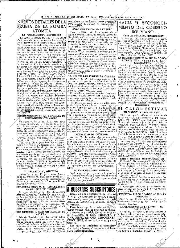 ABC MADRID 26-07-1946 página 8