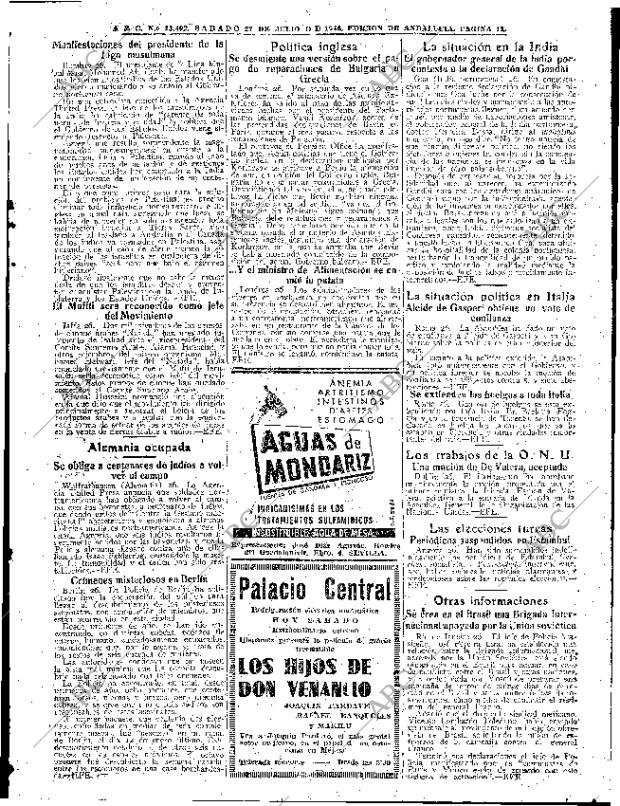 ABC SEVILLA 27-07-1946 página 11