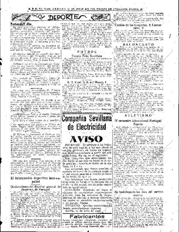 ABC SEVILLA 27-07-1946 página 15