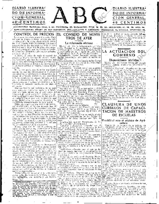 ABC SEVILLA 27-07-1946 página 7