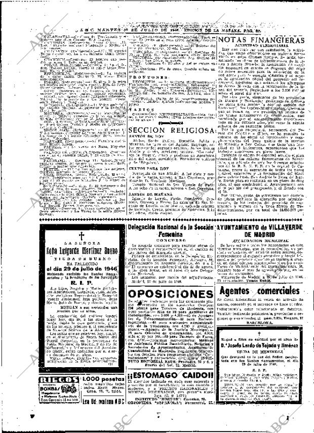 ABC MADRID 30-07-1946 página 22