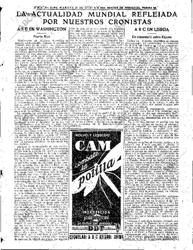 ABC SEVILLA 30-07-1946 página 19