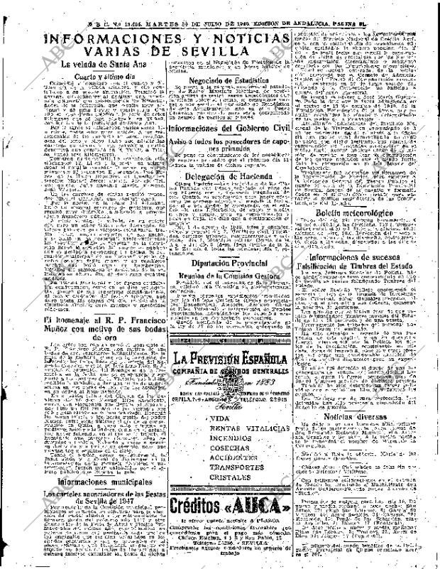 ABC SEVILLA 30-07-1946 página 21