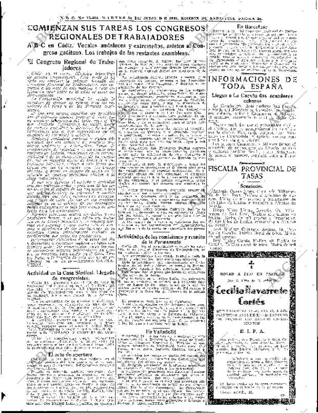 ABC SEVILLA 30-07-1946 página 23