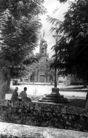 Iglesia del pueblo Mañuces (Pontevedra)