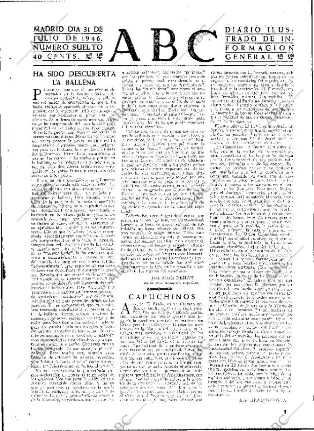 ABC MADRID 31-07-1946 página 3