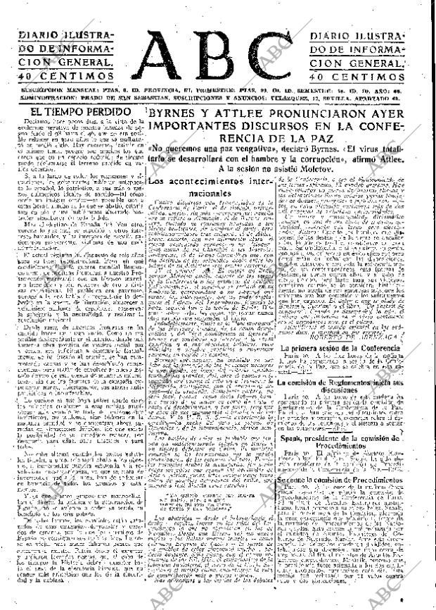 ABC SEVILLA 31-07-1946 página 7