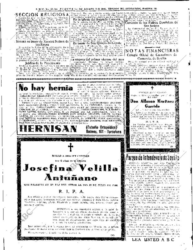 ABC SEVILLA 01-08-1946 página 16