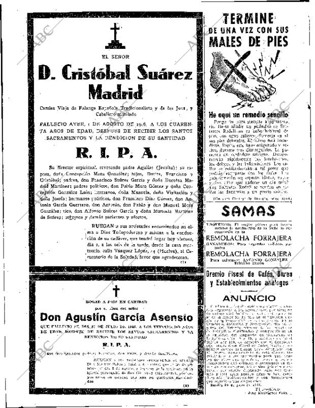 ABC SEVILLA 02-08-1946 página 16