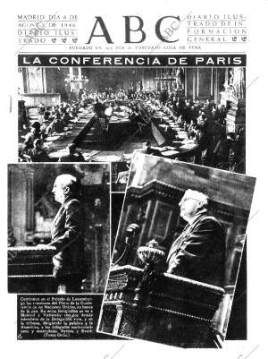 ABC MADRID 06-08-1946 página 1