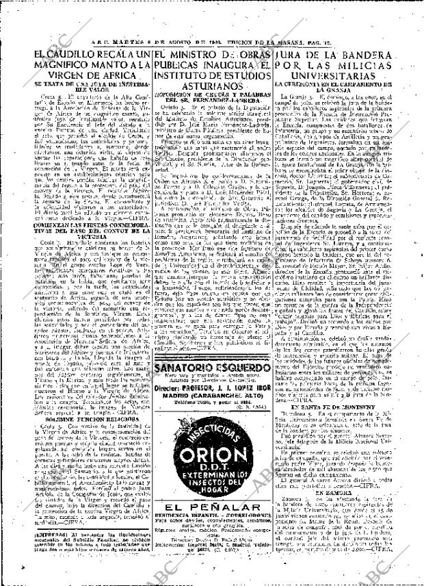 ABC MADRID 06-08-1946 página 12