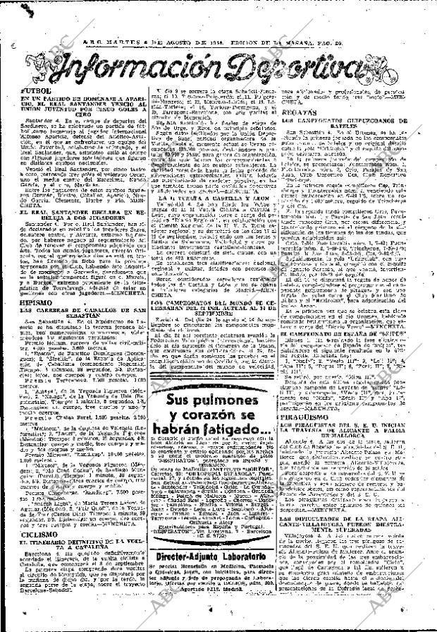 ABC MADRID 06-08-1946 página 20