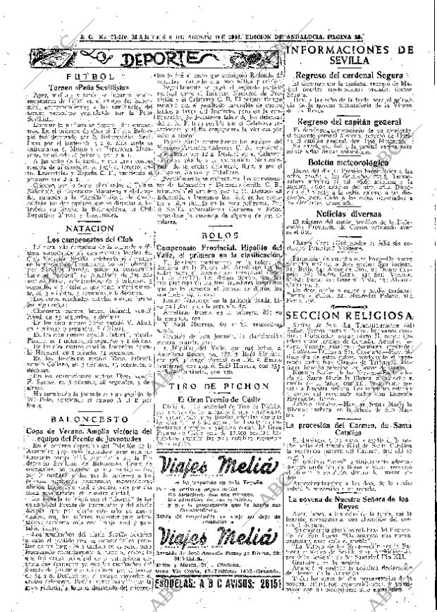 ABC SEVILLA 06-08-1946 página 11
