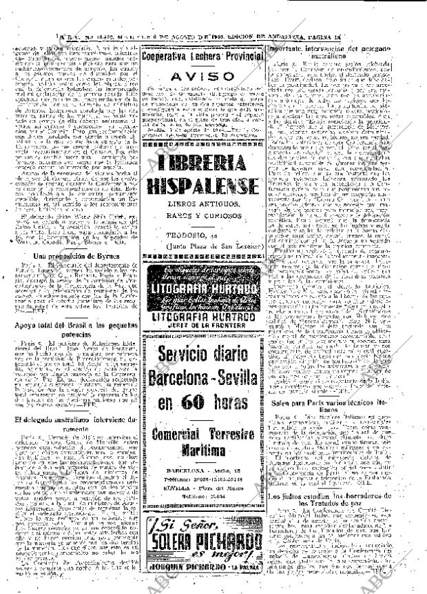 ABC SEVILLA 06-08-1946 página 4