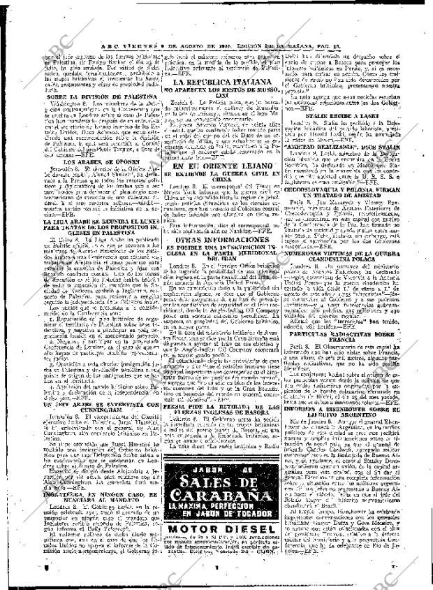 ABC MADRID 09-08-1946 página 16