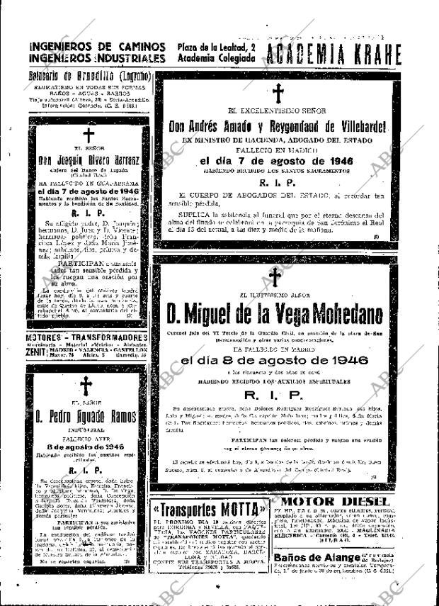 ABC MADRID 09-08-1946 página 23
