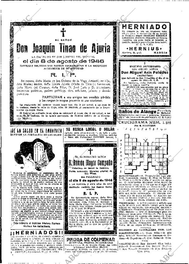 ABC MADRID 10-08-1946 página 2